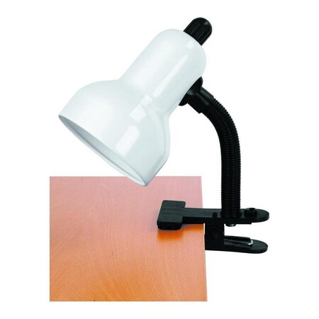 Lite Source Black Clamp On Lamp From The Clip-On Collection LS-111WHT